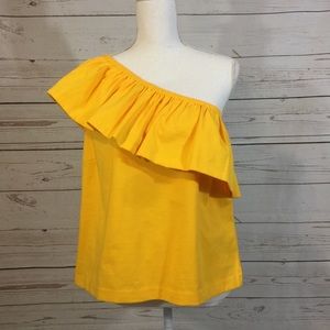 NWOT J.Crew off the shoulder shirt
